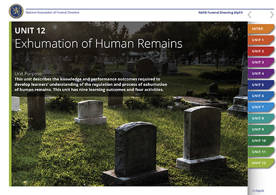 UNIT 12: Exhumation Of Human Remains Copy – NAFD Education